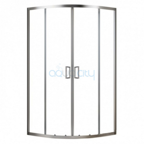 Душевая штора SLCP 4-90 Transparent+алюминий Душевая штора SLCP 4-90 Transparent+алюминий