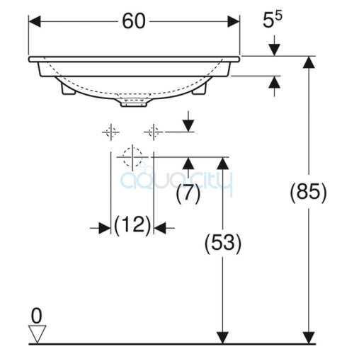 Раковина One 60 фото 3