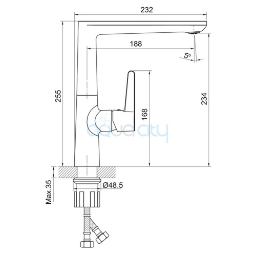 Смеситель Dakota фото 2