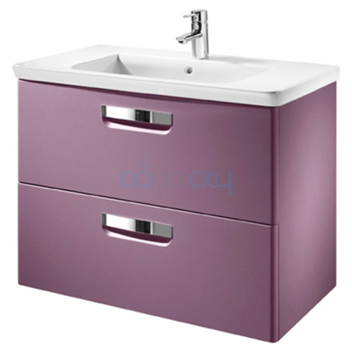 Шкафчик и раковина Gap 100, фиолетовый