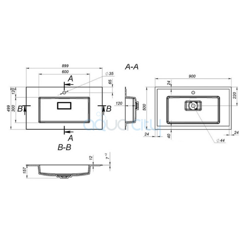 Раковина Erica 90 фото 2