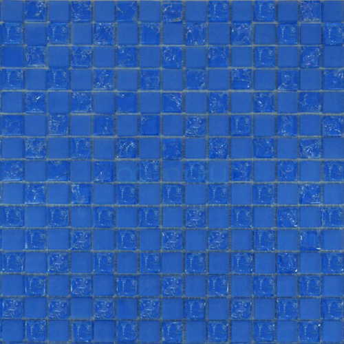 Мозаїка колота-блакитна матова