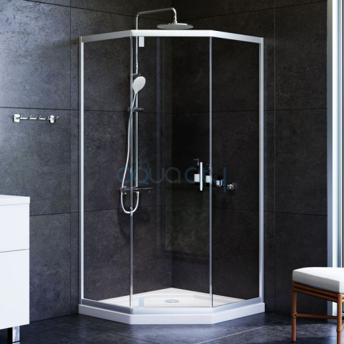 Душова штора Gem 5-corner Pivot 90x90 фото 3