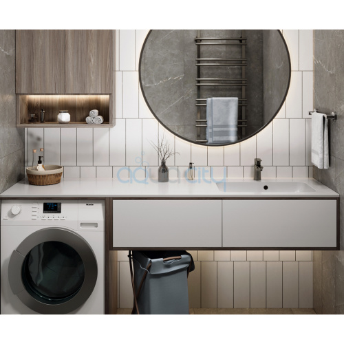 Раковина Della 190 матовая фото 3 Раковина Della 190 матовая фото 3