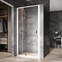 Душевые двери NDOP 2-120 Transparent+белый