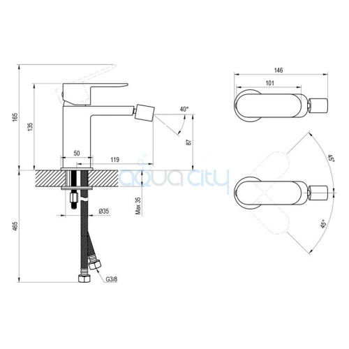 Змішувач Chrome II фото 2
