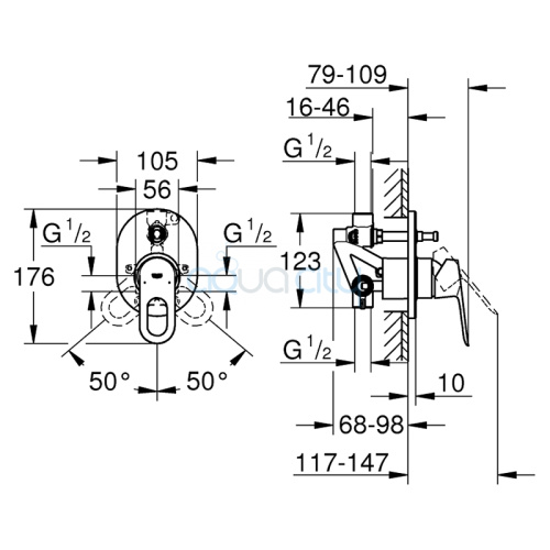 Смеситель Bau Loop фото 2