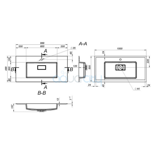 Раковина Erica 100 фото 2