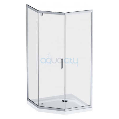 Душова штора Gem 5-corner Pivot 90x90