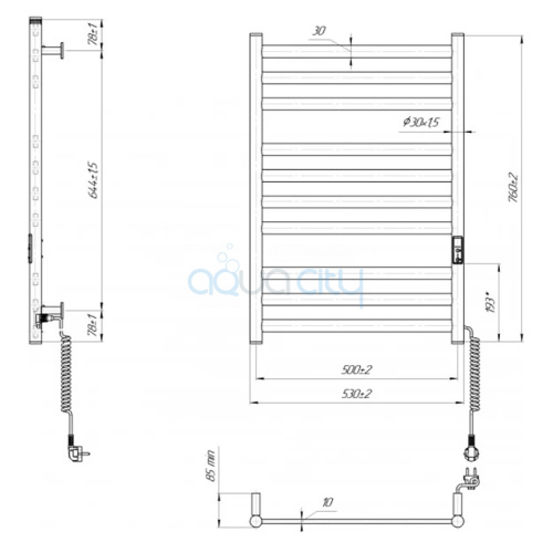 Рушникосушка Hygge Family HF York 77x53 фото 2