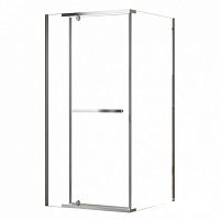 Душевая штора ESDPS 90x90 Transparent+алюминий