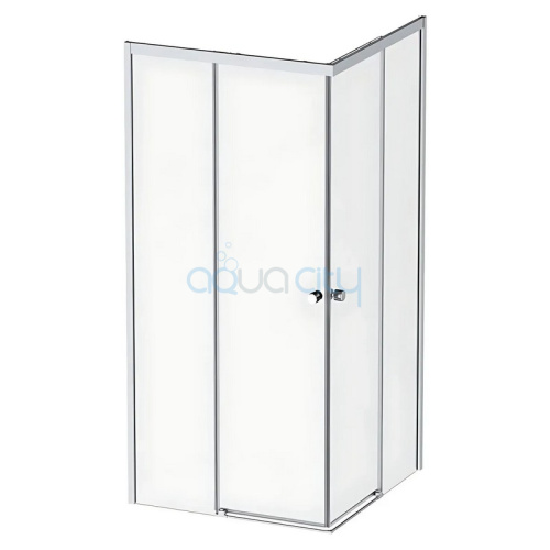 Душевая штора X-Joy Square Slide 90x90