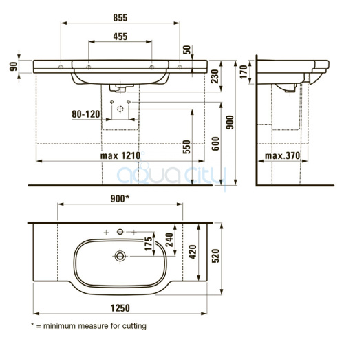 Раковина LB3 125 фото 3