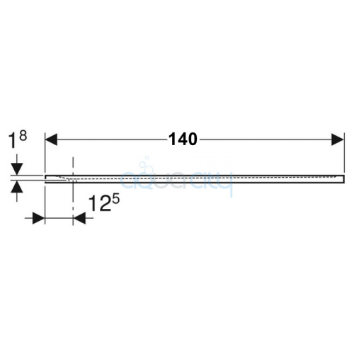 Піддон Sestra 140x90 фото 3