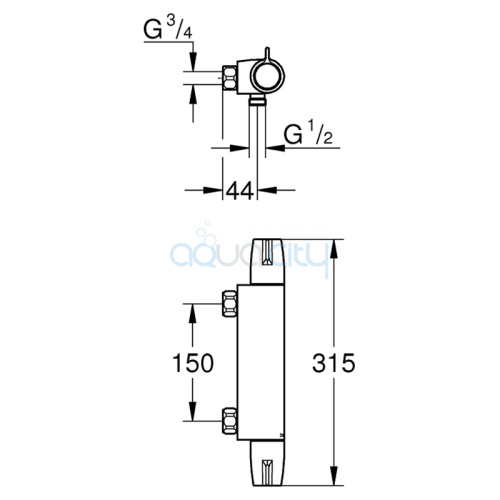 Смеситель Grohtherm Special фото 2 Смеситель Grohtherm Special фото 2
