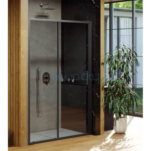 Душові двері BLSDP 2-120 Transparent+чорний