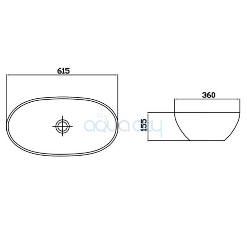 Раковина Venus Dark Bowl Marble Max 62 фото 2 Раковина Venus Dark Bowl Marble Max 62 фото 2