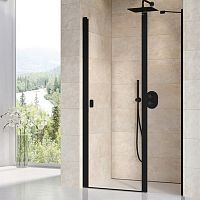 Душові двері CSD2-110 Transparent+чорний