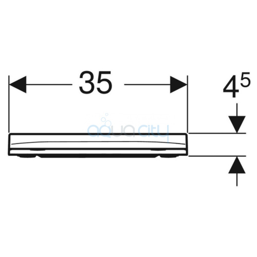 Сиденье Smyle Square Slim Sandwich фото 3