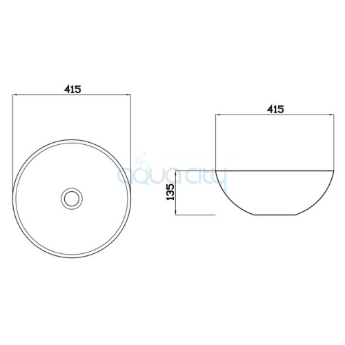 Раковина Venus Light Bowl Marble 42 фото 2 Раковина Venus Light Bowl Marble 42 фото 2