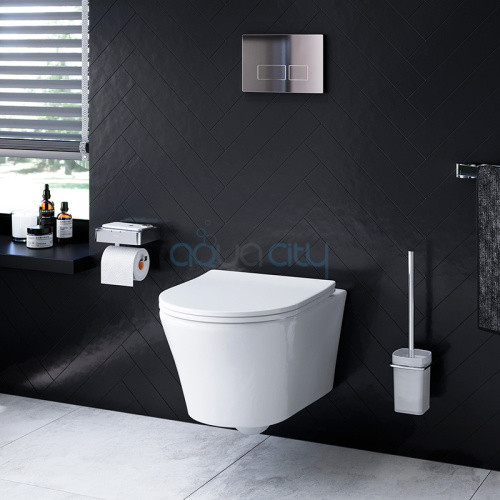 Чаша унітаза Tender FlashClean з сидінням фото 3