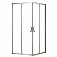 Душова штора SLRV2-90 Transparent+алюміній