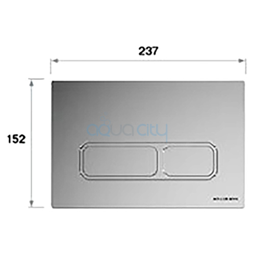 Інсталяція Aqua Line 2359510056 + чаша унітаза Borneo Rimless B0049RQS + кнопка Edge 2307510357 фото 4