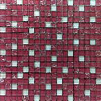 Мозаика Розово-белый Раскол 499