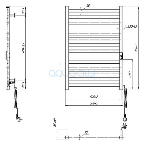 Рушникосушка Hygge Family HF Oxford 77х53 фото 2