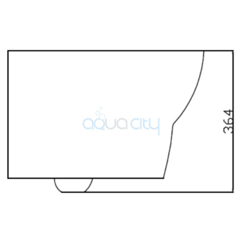 Чаша унитаза WC Concept Style Up RimOff с сиденьем Slim фото 2