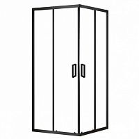 Душевая штора SLRV2-90 Transparent+черный