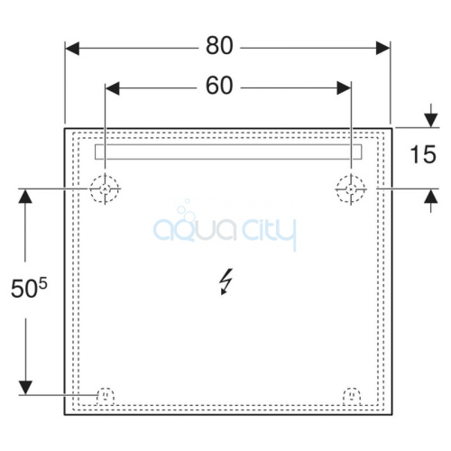 Дзеркало Option Basic 80 фото 3