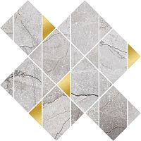 Декор Stone Hills Grey Mosaic Glossy