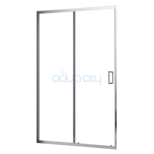 Душевые двери SLDP 2-100 Transparent+алюминий