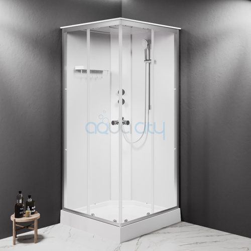 Душова кабіна X-Joy Square Slide 90x90