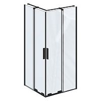 Душова штора RORV2-90 Transparent+алюміній