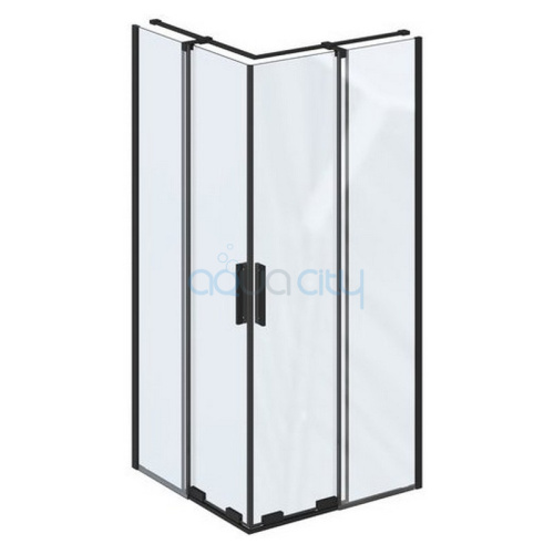 Душова штора RORV2-90 Transparent+алюміній