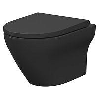 Чаша унітаза Larga Clean On з сидінням Slim Wrap