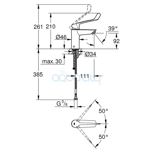 Змішувач Eurosmart фото 2 Змішувач Eurosmart фото 2