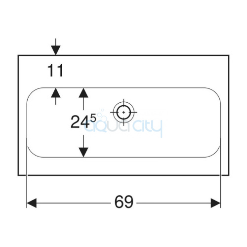 Раковина iCon Light 75 фото 2