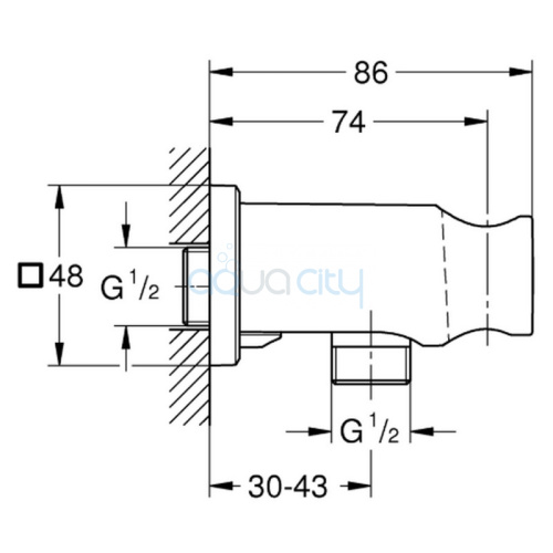 Держатель для душа Rainshower фото 2