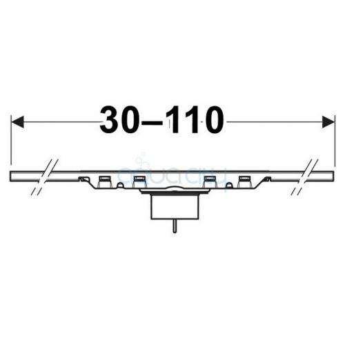 Душовий канал Cleanline 50 фото 2