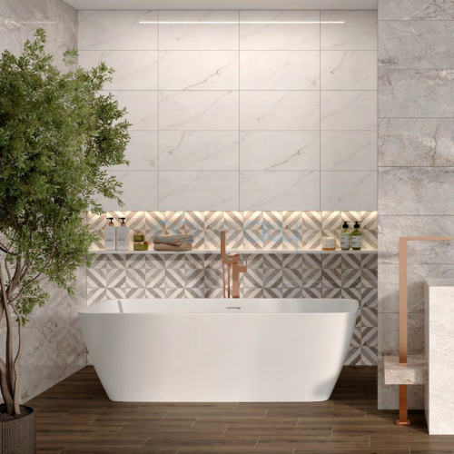 Кафель Mystic White Glossy фото 2