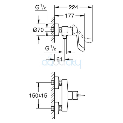 Смеситель Eurosmart фото 2