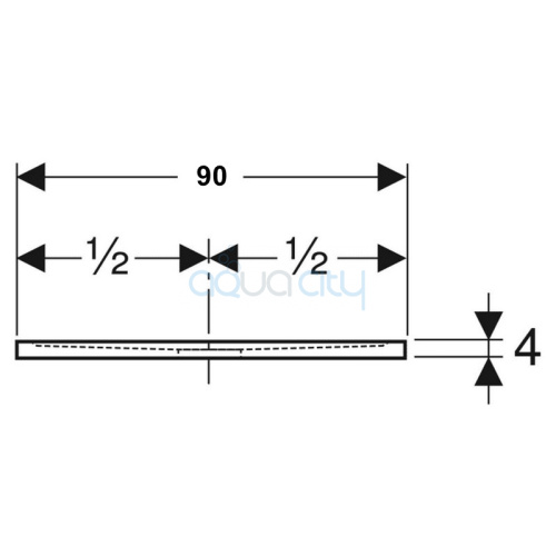 Піддон Sestra 140x90 фото 4