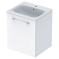 Тумба и раковина Selnova Square 55 Slim Rim