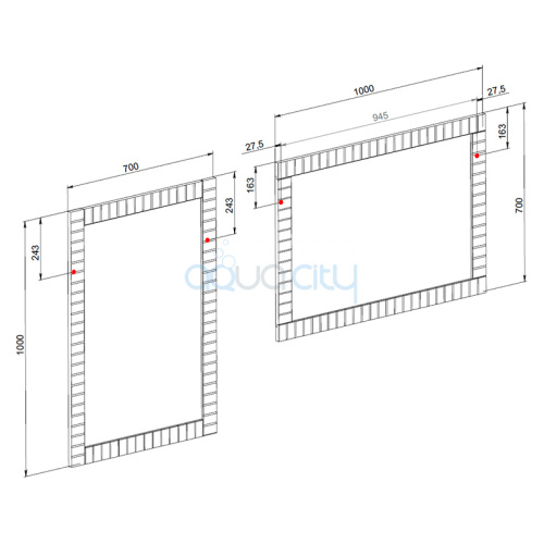 Зеркало Trevi 70 фото 2