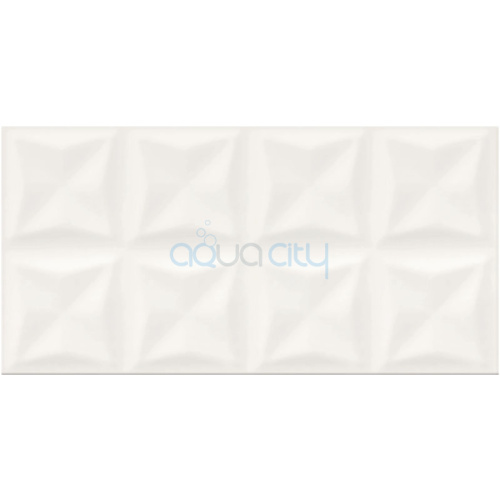 Кафель Origami White Glossy Structure
