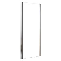 Душова стінка SLPS-90 Transparent+алюміній