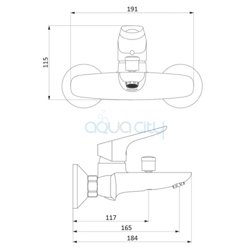 Смеситель Origin Bit фото 2 Смеситель Origin Bit фото 2